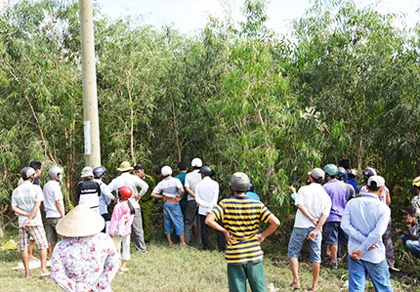 Phát hiện thiếu nữ chết lõa thể trong rừng tràm ảnh 1