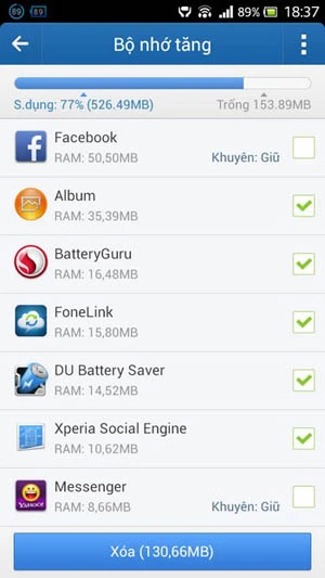 Ứng dụng hàng đầu giúp tối ưu và cải thiện hiệu suất thiết bị chạy Android ảnh 4 Ứng dụng hàng đầu giúp tối ưu và cải thiện hiệu suất thiết bị chạy Android ảnh 4