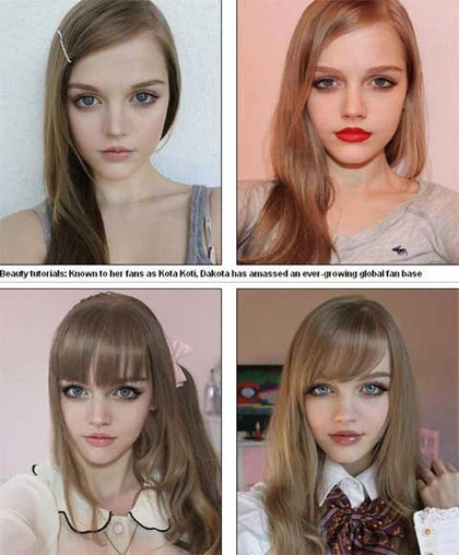 Những thiếu nữ như búp bê nổi tiếng thế giới ảnh 2