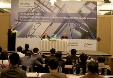 Siemens giới thiệu công nghệ cho ngành ximăng VN ảnh 1