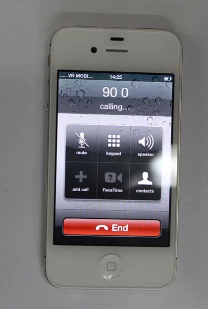 iPhone 4S bản khóa mạng đã gọi điện được tại VN ảnh 8
