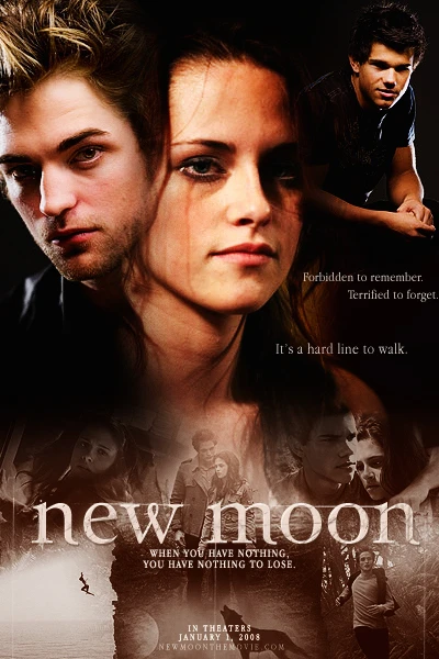 Poster phim The Twilight Saga: New Moon (Trăng non) sắp ra mắt ngày 20-11
