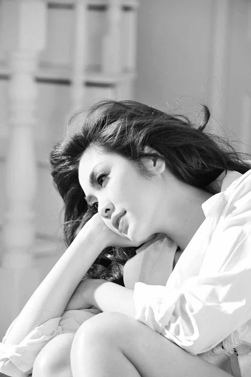 Ngắm Tăng Thanh Hà áo trắng tinh khôi ảnh 4 Ngắm Tăng Thanh Hà áo trắng tinh khôi ảnh 4