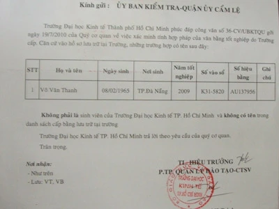 Phó chủ tịch phường sử dụng bằng giả ảnh 1