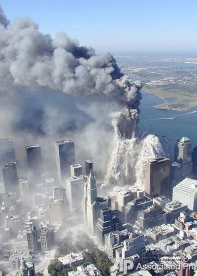 Chùm ảnh được cất giữ 10 năm về vụ khủng bố 11-9-2001 ảnh 7