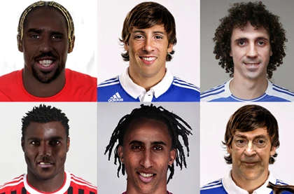 Hình ảnh độc về các sao bóng đá thay đổi kiểu tóc ảnh 6