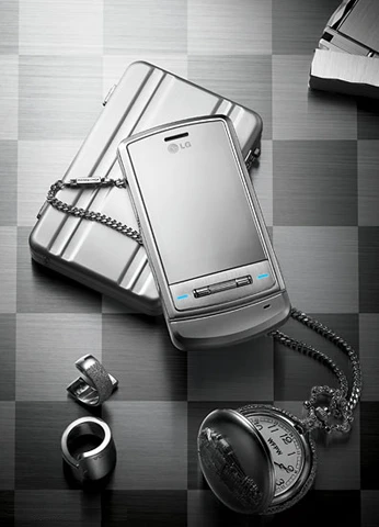 LG KE970 có thiết kế thời trang. Ảnh: Gsmarena.