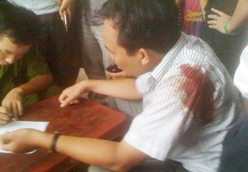 CSGT nổ súng vào hai người đi đường ảnh 1