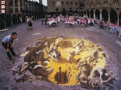 20 tác phẩm tranh 3D xuất sắc trên đường phố ảnh 11