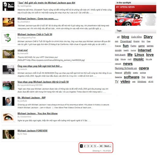 Nhiều web “gục ngã” cùng Michael Jackson ảnh 4