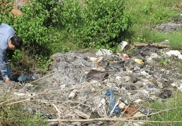 Tân Phát Tài lại đổ bậy chất thải nguy hại ảnh 1