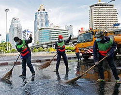 Trật tự tại Bangkok được lập lại ảnh 1