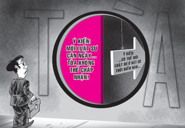 Mời luật sư cận ngày xử, được không? ảnh 1