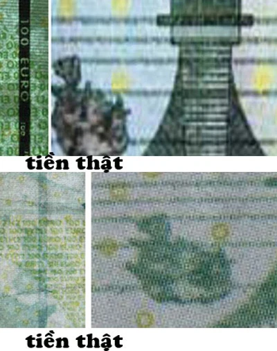 Xuất hiện tiền giả euro mới ảnh 5