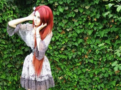 Phát sốt với gương mặt "hoạt hình" của cô gái Ukraine ảnh 6