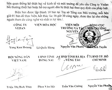 Kết luận về Vedan xả thải: Nông dân tin các nhà khoa học ảnh 1