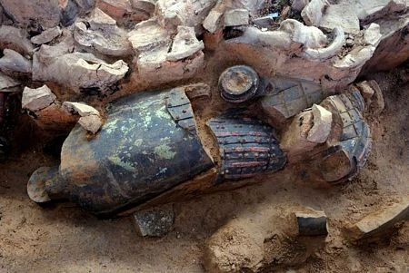 Phát hiện thêm nhiều chiến binh đất nung tại lăng mộ Tần Thủy Hoàng ảnh 15