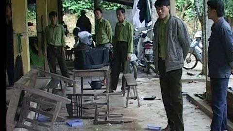 20 lâm tặc xông vào trạm chém bảo vệ rừng ảnh 1