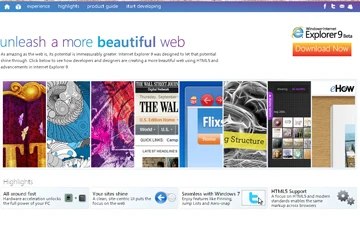 IE9 Beta đã ra mắt - từ nay lướt web kiểu mới ảnh 1