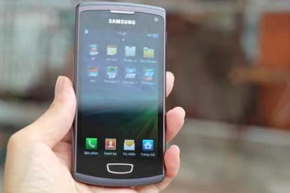 Cận cảnh điện thoại Samsung Bada cao cấp nhất ở VN ảnh 14