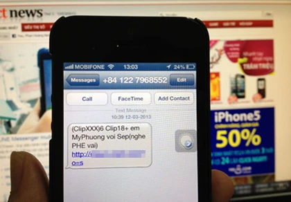 Thuê bao MobiFone liên tục bị "dội bom" SMS sex ảnh 1