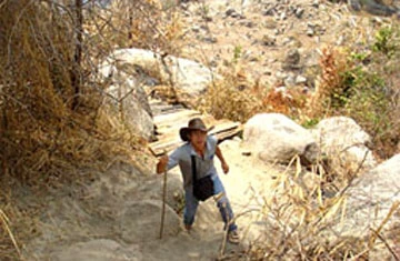 Đột nhập “lãnh địa” cần sa- Kỳ 1: Gian nan đường lên đỉnh Mây Tàu ảnh 2