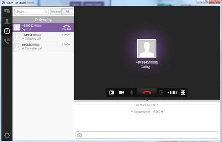 Hướng dẫn sử dụng Viber gọi điện, nhắn tin miễn phí từ máy tính ảnh 8 Hướng dẫn sử dụng Viber gọi điện, nhắn tin miễn phí từ máy tính ảnh 8