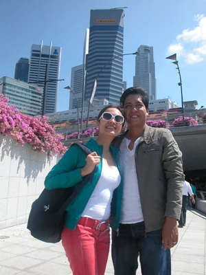 Vợ chồng Thanh Thuý, Đức Thịnh.