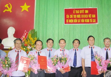 TP.HCM: Bổ nhiệm 16 kiểm sát viên VKSND Tối cao ảnh 1