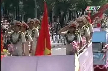 Tường thuật Lễ mittinh kỷ niệm 35 năm giải phóng miền Nam, thống nhất đất nước ảnh 24