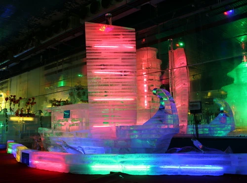 Chiêm ngưỡng tác phẩm điêu khắc trên băng ảnh 5