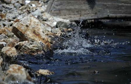 Thảm họa tràn dầu ở Trung Quốc ảnh 14