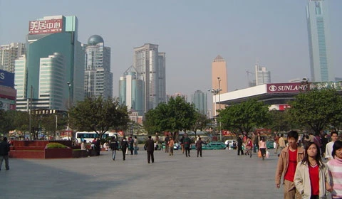 Quảng Châu, nơi 36 trong số 41 quan chức cấp tỉnh, có bồ nhí. (Ảnh: chinese-architecture)