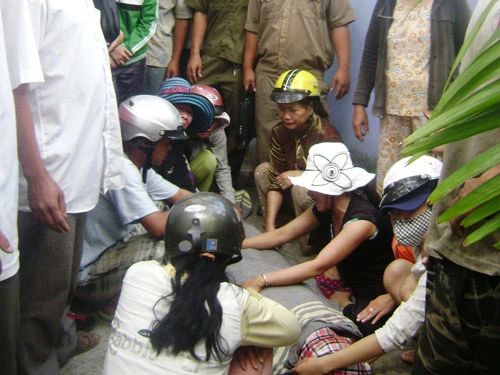 Nổ lốp xe khi đang bơm hơi, một người chết ảnh 2