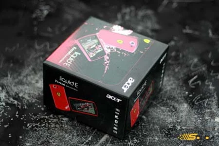 "Đập hộp" Acer Liquid E Ferrari ảnh 1 "Đập hộp" Acer Liquid E Ferrari ảnh 1