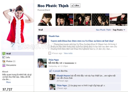 Sao Việt nào có nhiều fan nhất trên Facebook? ảnh 12