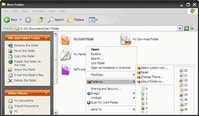 “Tô màu” cho thư mục trên Windows XP ảnh 4