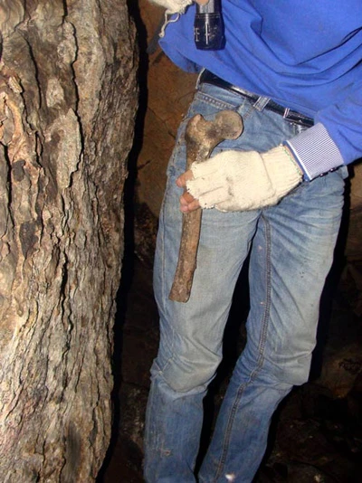 Hãi hùng đống xương trong khe đá ảnh 8