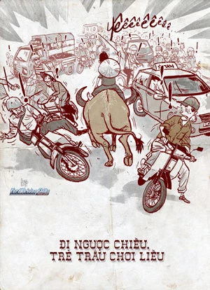 Bức tranh giao thông trong mắt "Sát thủ đầu mưng mủ" ảnh 3