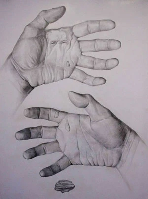 Họa sĩ Mạc Hoàng Thượng: Tranh chì của tôi không phù hợp để… treo ảnh 2