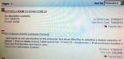 Motorola Xoom giá 699 USD, bán ra ngày 17/2 ảnh 2