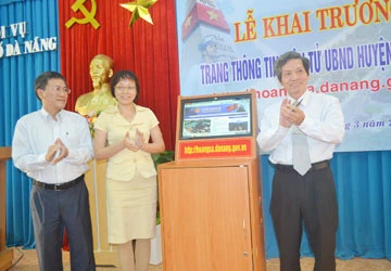 Khai trương trang thông tin điện tử UBND huyện Hoàng Sa ảnh 1