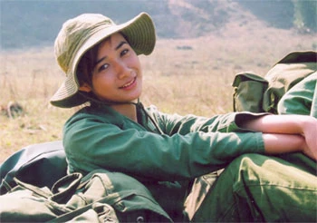 Diễn viên Mai Mai đóng vai thứ chính trong "Trung úy". Ảnh: H.S.