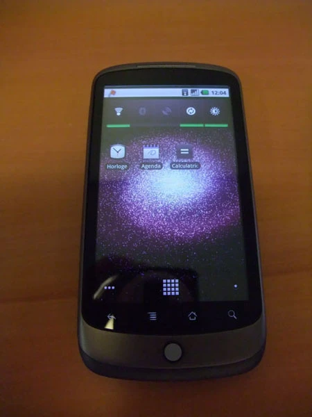 Google Nexus One trình diễn ảnh 1