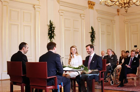 Đám cưới đẹp như mơ của Hoàng tử Luxembourg ảnh 17