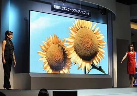 Mitsubishi sắp phát hành màn hình OLED 100 inch ảnh 1