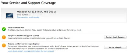 Những lưu ý về bảo hành khi mua máy tính Apple cũ ảnh 4