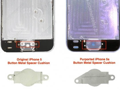 iPhone 5S có thiết kế phím Home khác iPhone 5 ảnh 4