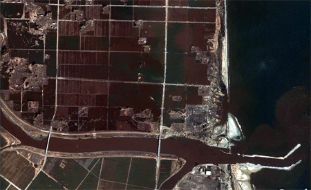 Nhật Bản trước và sau động đất qua Googe Earth ảnh 14