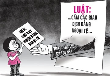 Cho vay bằng ngoại tệ: Sẽ bị mất lãi! ảnh 1